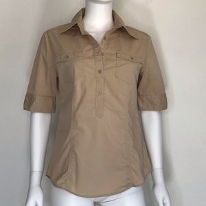 New York & Co. M stretch button up shirt
